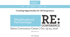 Desktop Screenshot of neighborhoodpartnerships.org